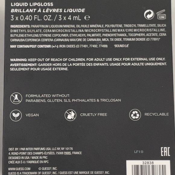 2 GUESS PALETTES. MINI LOOK-BOOK FOR EYES And LIPS. NUDE TONES. NEW. Unopened. - Picture 15 of 15